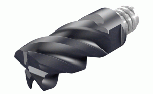 MM EC100B15R000-4T06 IC608-Interchangeable solid carbide heads with variable pitch and 1.5xD flute lengths for CHATTER-FREE roughing and finishing operations. High material removal rates
