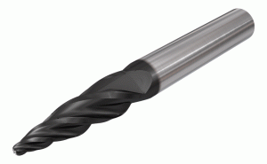 EOB-R3R80A24/8-4C12-83 IC902-Solid carbide oval-shaped (Barrel) endmills for 3D profiling. For semi-finishing & finishing applications.