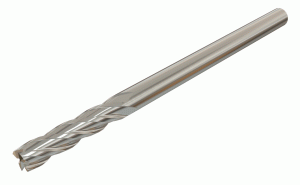 EC-A4 16-42C16E116 IC08-Economical type 4 flute, 30° helix, center cutting, medium & extra long solid carbide endmills.