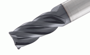 EC-H4M 08-16C08CFR0.3-E63 IC900-4 flute endmills with different helix (35° & 37°) and variable pitch for chatter dampening. Used for very high material removal rates roughing and finishing operations. Full slot milling-up to 2XD.