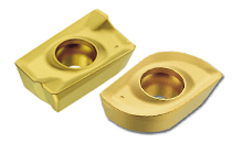 APKT 1604PDR-HM IC5100-Milling inserts with a 16 mm cutting edge length and positive rake angle for general use.