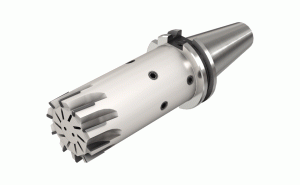 SPN D032-06-INT40-R-BRC02 ID5-90° endmills with DIN69871 adaptation on which brazed PCD   inserts for machining aluminum at high rotational speeds    with IT.TE. DI tools
