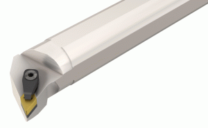 S50U CDQNR-1507X-Clamp lock boring bars carrying 55° negative ceramic rhombic inserts