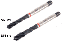 TPSN M-12X1.75-H HE-HSS right-hand 40° spiral flute machine taps - ISO metric coarse threads, according to DIN 13, for hardened steel and high temperature alloys.