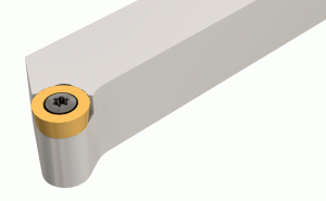 SRGCR 16-12-Screw lock tools carrying round inserts with 7° clearance angle.