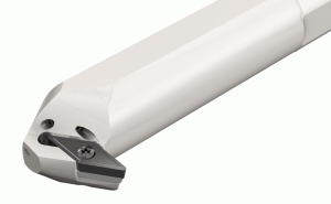 S40U SVLBCR-16-Screw lock back boring bars carrying 35° rhombic inserts with 7° clearance. S - Steel shank; A - Steel shank with coolant hole.