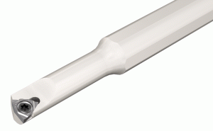 S7 SWUBL-065-Screw clamp miniature boring bars carrying small WBMT trigon inserts. S - Steel shank; E - Carbide shank with coolant hole.