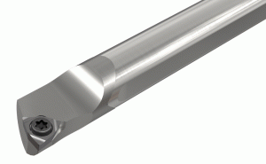 MG 08-SWUCR-02-Solid Carbide Boring Bars Carrying WCGT Trigon Inserts for Small Diameters. Protrusion may be adjusted in the PASSPORT holders.