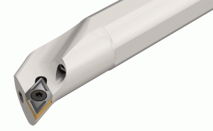 A16M SDQCL-07-Steel shank with coolant hole screw lock boring bars for 55° rhombic inserts with 7° clearance.