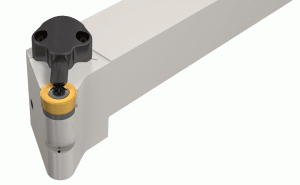 SRGCR 16-12-JHP-Screw lock tools with channels for high pressure coolant carrying round inserts with 7° clearance angle.