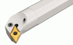 A-PDUNR 20-4-Steel shank with coolant hole lever-lock boring bars for 55° negative rhombic inserts.