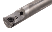 A10K STFPR-11X-Boring bars with steel (A) or carbide (E) shanks Carrying triangular TPGX 11° clearance inserts for small diameters.