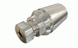 GTIN ER32 ANSI .323X.242-ER collet tapping attachments, tension and compression ANSI type, CNC milling and turret lathe machines. A compact design with a misalignment compensating mechanism.