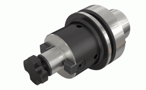 HSK FM63 SEM 22X60-Shell mill adapters with HSK FM shanks, for MAKINO's machine models MAG. These HSK shanks feature two orientation pins for high speed machining of aluminum.