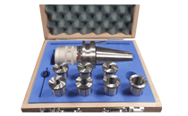 KIT SK40 MAXIN 20X95    6-The kit contains a DIN 69871 holder with  MAXIN POWER CHUCK and a set of collets with different bore sizes.