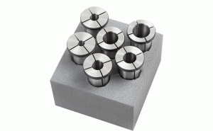 SET SC3/4 SEAL 6-Set of SC straight collets with coolant holes for MAXIN POWER CHUCK.