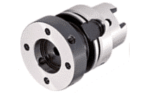 ADJ HSK A100 D70-Center alignment shank and base with a DIN69893 form A HSK tapered shank for specially tailored tool holders.