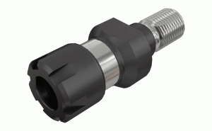 CDP ER16 M10 M-DIN 6499 ER collet chucks with threaded FLEXFIT adaptations.
