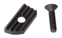PLT 40-Cover plate protects the serrated faces when a single toolholder is used.