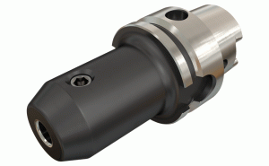 HSK A100 EM12X100 E-DIN6359 side clamp holders for DIN 1835 form E whistle notch shanks with HSK DIN69893 form A tapered shanks.