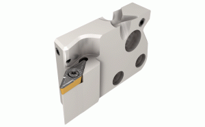 SVJCR-11-PAD-JHP-Screw Lock Adapter with High-Pressure Coolant Mounts 35° Diamond Inserts with a 7° Clearance Angle