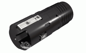 DDC-EA 25.00-26.40-Double tube counterboring drills with outer 4-start thread connection, cartridges and adjustable diameter (25-40 mm dia.).