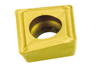 XOMT 060204-GF IC350-Square inserts for DR drills and A-SXFOR/L boring bars. Used on ductile materials.
