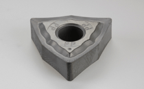 WNMG 080408-PP IC807-Double-sided trigon inserts with a positive rake angle and sharp, positive-radial edge. Used for machining very ductile materials such as aluminum alloys, soft, low carbon steel, stainless steel, and high temperature alloys.