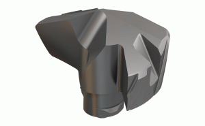 ICP 189-2M IC908-Exchangeable double margin drilling heads for DCN drills, for machining ISO P materials with high surface finish results (up to 1.6 Ra).