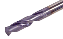 SCD 195-077-200 AP5 IC908-Solid carbide drills without coolant holes. Drilling depth 5xD