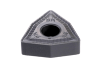 WNMG 080408-WG IC428-Double-sided trigon wiper inserts for high surface finish at high feed turning (0.3 to 0.6 mm/rev). Three to five times better surface finish compared to standard turning inserts at the same feeds.