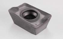 ADKT 150516R-HM IC28-HELIMILL inserts with 2 helical cutting edges and various corner radii for general use.