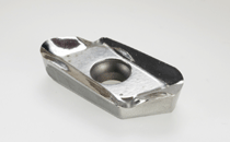 APCR 220650-HM IC28-HELIALU super positive inserts with a polished rake for machining aluminum.