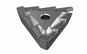 TPKR 2204PD-R-76 IC950-General use milling inserts. The -42 design has an improved tool life. The -HS has a serrated cutting edge for chip splitting and reduced chatter, the -76 has ribs along the cutting edge for reduced heat transfer in heavy machining.