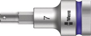 Nasadka wkrętakowa 1/2 do śrub z łbem z gniazdem 6-kąt. z funkcją przytrzymywania, 7x60mm Wera