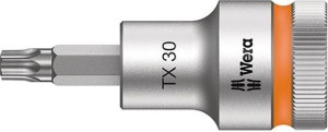 Nasadka wkrętakowa 1/2z funkcją przytrzymania do śrub z łbem z gniazdem TORX 30x60mm Wera