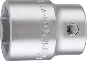 Końcówka wymienna klucza nasadowego, 6-kątna 3/4 30x mm FORTIS