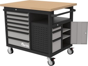 Stół warsztatowy na kółkach 1120x790x1005mm FORTIS