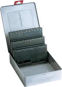 Kaseta metalowa, bez wyposaż. 1-10,0mm FORMAT
