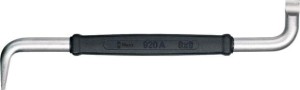Klucz trzpieniowy, kątowy płaski 5,5+5,5x125mm Wera