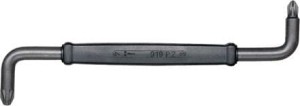 Klucz trzpieniowy, kątowy PZ1+PZ2x125mm Wera