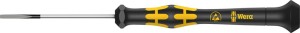 Dla elektroników wkrętak ESD płaski 1,2x0,25x40mm Wera