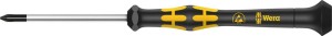 Dla elektroników wkrętak ESD PH1x80mm Wera