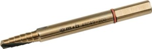 Wiertło HSS, stożkowe, analogicznie do kąta pochylenia i samocentrujący chwyt 6-kątna, 5x63mm schröder