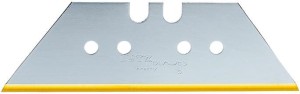 Ostrze trapezowe TiN 0,65mm, 10 szt. w opakowaniu LUTZ BLADES