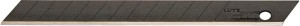 Ostrze odłamywane czarne 9mm, 10 szt. w opakowaniu LUTZ BLADES