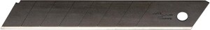 Ostrze odłamywane czarne 18mm, 10 szt. w opakowaniu LUTZ BLADES