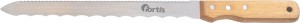 Nóż do materiałów izolacyjnych, z rękojeścią drewnianą 415mm FORTIS