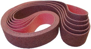 Taśma ścierna z włókniny nylonowa/korund 10x330mm K100 VSM