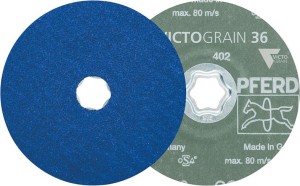 Ściernica tarczowa fibrowa CC-FS DELTAGRAIN 115mm-36 PFERD